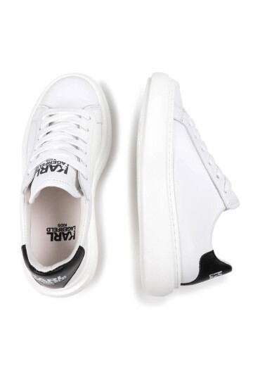 Karl Lagerfeld Kids Сникърси Z29068 M White 10P - Mera.bg