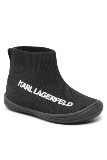 Karl Lagerfeld Kids Сникърси Z99022 Black 09B - Mera.bg