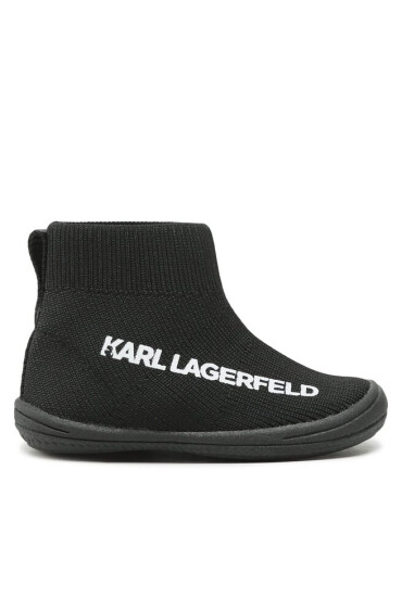 Karl Lagerfeld Kids Сникърси Z99022 Black 09B - Mera.bg