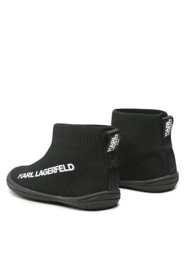 Karl Lagerfeld Kids Сникърси Z99022 Black 09B - Mera.bg