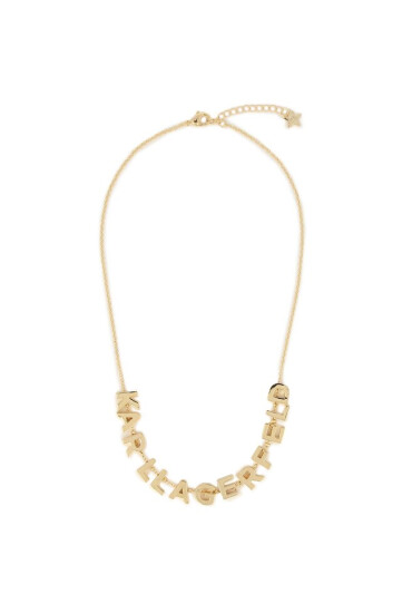 KARL LAGERFELD Колие Karl Logo 231W3140 Gold A780 - Mera.bg