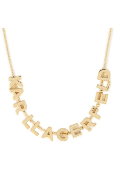 KARL LAGERFELD Колие Karl Logo 231W3140 Gold A780 - Mera.bg