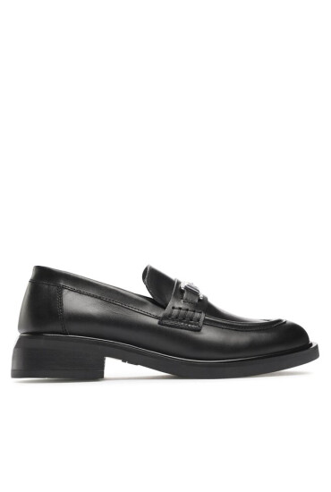 KARL LAGERFELD лоуфъри с дебела подметка KL41420 Black Lthr w/Silver - Mera.bg
