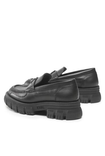 KARL LAGERFELD лоуфъри с дебела подметка KL43810 Black Lthr - Mera.bg