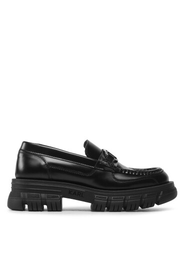 KARL LAGERFELD лоуфъри с дебела подметка KL43823 Black - Mera.bg