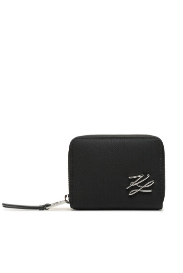 KARL LAGERFELD Малък дамски портфейл 231W3215 Black - Mera.bg