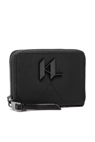 KARL LAGERFELD Малък дамски портфейл 216W3229 Black - Mera.bg