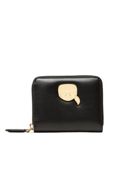 KARL LAGERFELD Малък дамски портфейл 226W3205 Черен - Mera.bg
