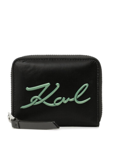 KARL LAGERFELD Малък дамски портфейл 226W3221 Black - Mera.bg