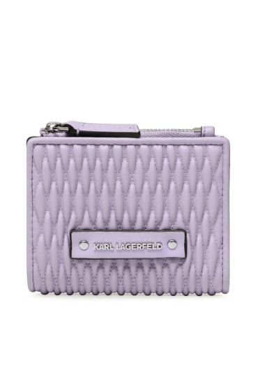KARL LAGERFELD Малък дамски портфейл 230W3236 Pastel Lil - Mera.bg