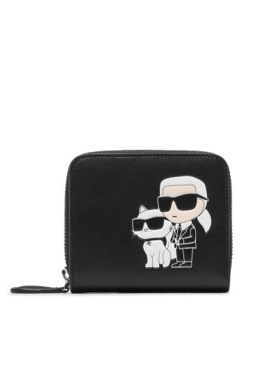 KARL LAGERFELD Малък дамски портфейл 230W3215 Black A999 - Mera.bg