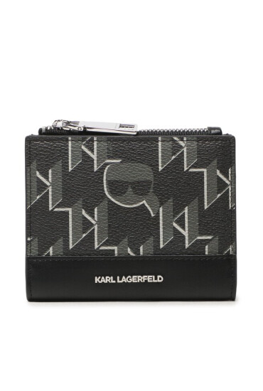 KARL LAGERFELD Малък дамски портфейл 230W3226 Black - Mera.bg