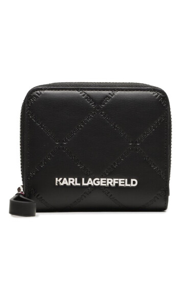 KARL LAGERFELD Малък дамски портфейл 230W3249 Black - Mera.bg
