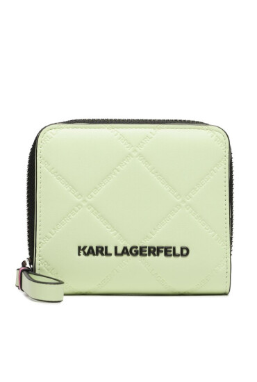 KARL LAGERFELD Малък дамски портфейл 230W3249 Зелен - Mera.bg