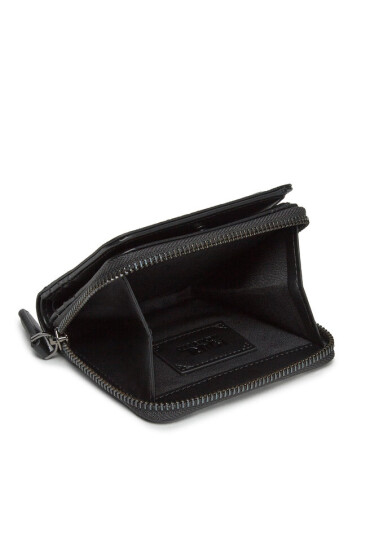 KARL LAGERFELD Малък дамски портфейл 235W3257 A998 Black / White - Mera.bg