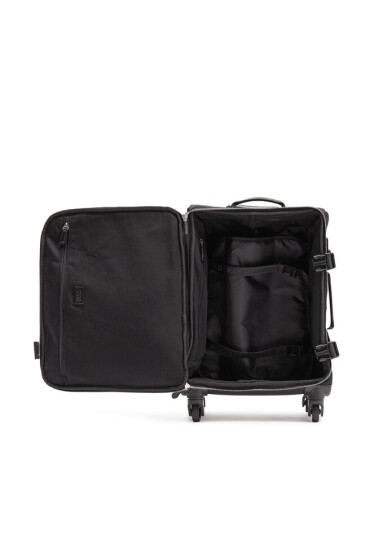 KARL LAGERFELD Малък текстилен куфар 225M3022 Black - Mera.bg