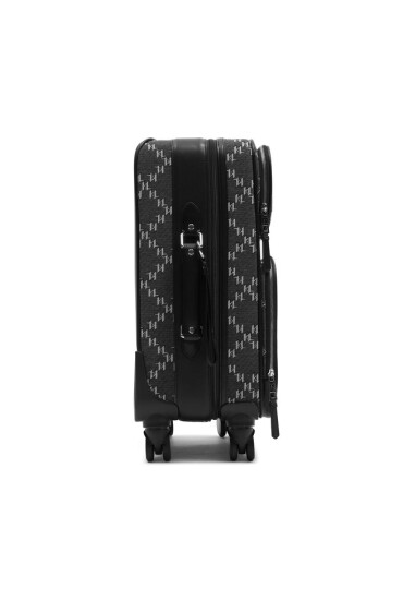 KARL LAGERFELD Самолетен куфар за ръчен багаж K/Monogram Jkrd 2.0 Trolley 236W3024 Сив - Mera.bg