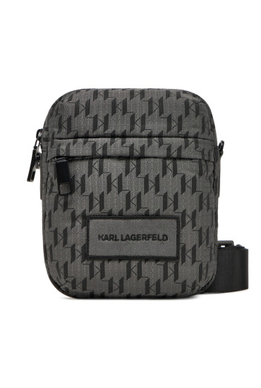 KARL LAGERFELD Мъжка чантичка A1M30412 Сив - Mera.bg