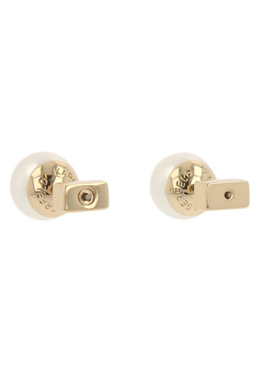 KARL LAGERFELD Обици 230W3910 White/Gold 780 - Mera.bg