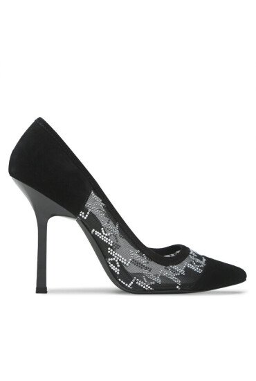KARL LAGERFELD Обувки на ток KL30914D Glitter Mix Blk W/Sliver - Mera.bg