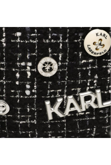 KARL LAGERFELD Раница 226W3080 Black/White - Mera.bg