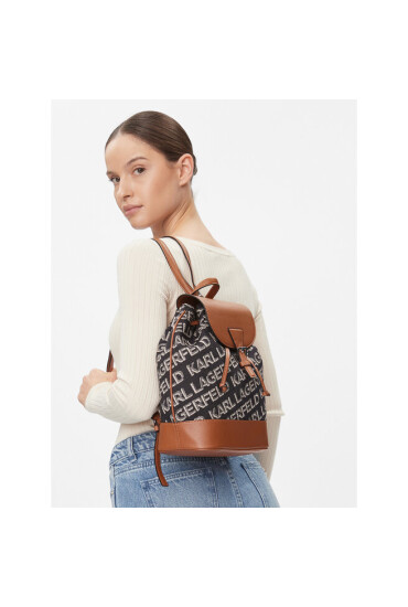 KARL LAGERFELD Раница 236W3036 Black/Brandy A925 - Mera.bg