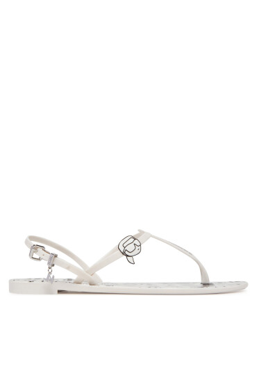 KARL LAGERFELD Сандали Jelly KL80002G Бял - Mera.bg