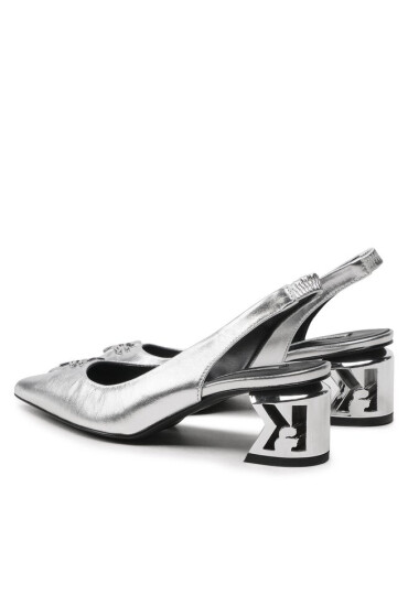 KARL LAGERFELD Сандали KL30617 Silver Textured Lthr - Mera.bg