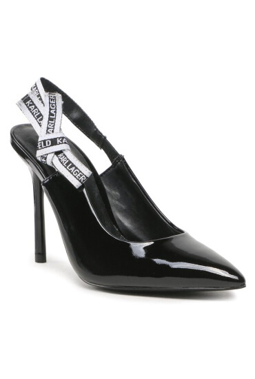 KARL LAGERFELD Сандали KL30908 Black Patent Lthr - Mera.bg