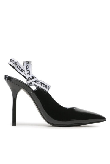 KARL LAGERFELD Сандали KL30908 Black Patent Lthr - Mera.bg