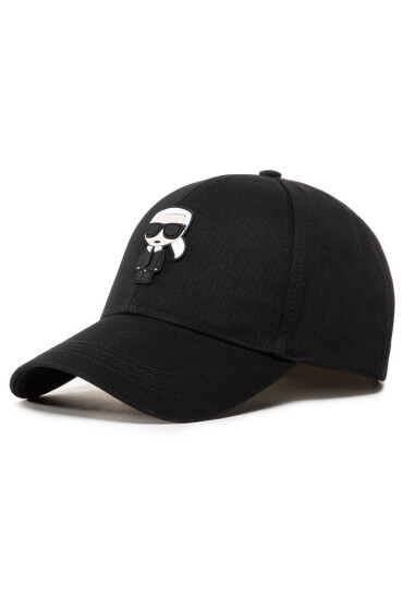 KARL LAGERFELD Шапка с козирка 205W3403 Black 999 - Mera.bg