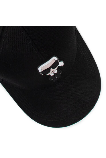 KARL LAGERFELD Шапка с козирка 205W3403 Black 999 - Mera.bg