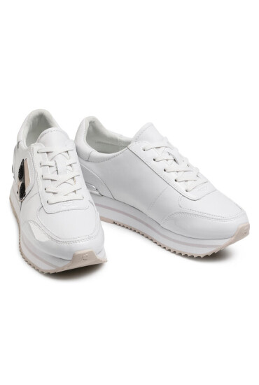 KARL LAGERFELD Сникърси KL61930 White Lthr/Suede - Mera.bg