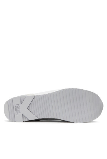 KARL LAGERFELD Сникърси KL61942 White/Silver - Mera.bg