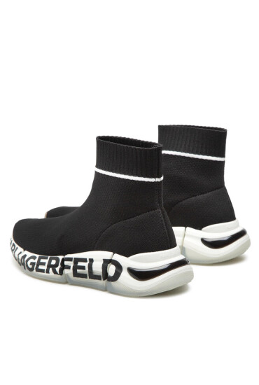 KARL LAGERFELD Сникърси KL63243 Black Knit Textile - Mera.bg