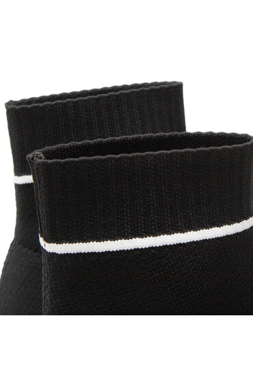 KARL LAGERFELD Сникърси KL63243 Black Knit Textile - Mera.bg