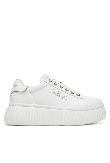 KARL LAGERFELD Сникърси KL42318E Бял - Mera.bg