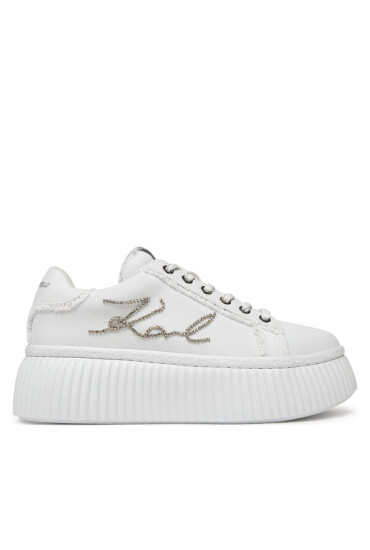KARL LAGERFELD Сникърси KL42372S Бял - Mera.bg