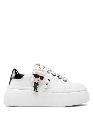 KARL LAGERFELD Сникърси KL42376N Бял - Mera.bg