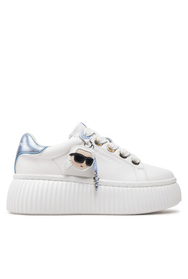 KARL LAGERFELD Сникърси KL42376T Бял - Mera.bg