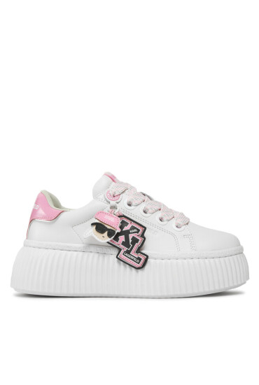 KARL LAGERFELD Сникърси KL42376V Бял - Mera.bg