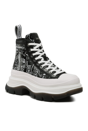 KARL LAGERFELD Сникърси KL42952 Black - Mera.bg
