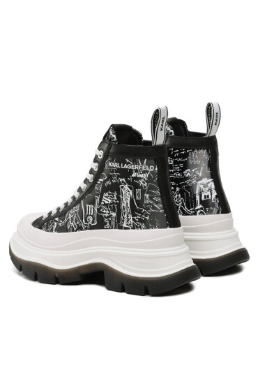 KARL LAGERFELD Сникърси KL42952 Black - Mera.bg
