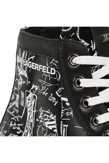 KARL LAGERFELD Сникърси KL42952 Black - Mera.bg