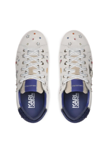 KARL LAGERFELD Сникърси KL60118 White - Mera.bg