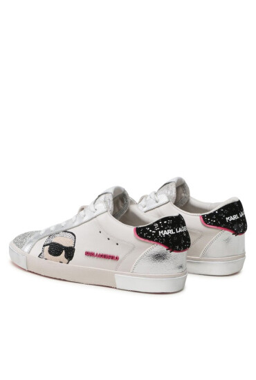 KARL LAGERFELD Сникърси KL60136F Бял - Mera.bg