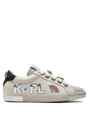 KARL LAGERFELD Сникърси KL60144 Бял - Mera.bg