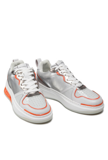 KARL LAGERFELD Сникърси KL62020 Silver Lthr - Mera.bg