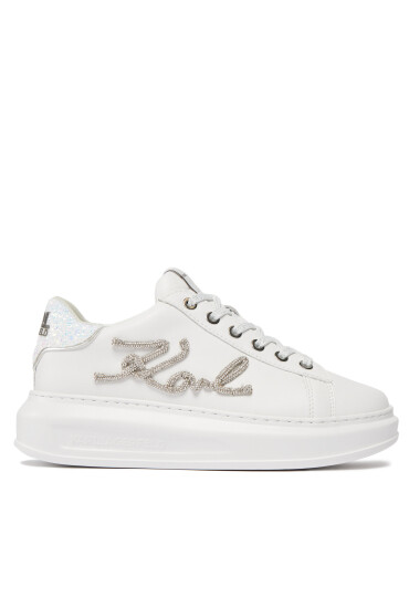 KARL LAGERFELD Сникърси KL62510G Бял - Mera.bg