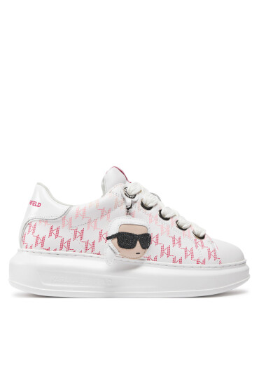 KARL LAGERFELD Сникърси KL62576L Бял - Mera.bg